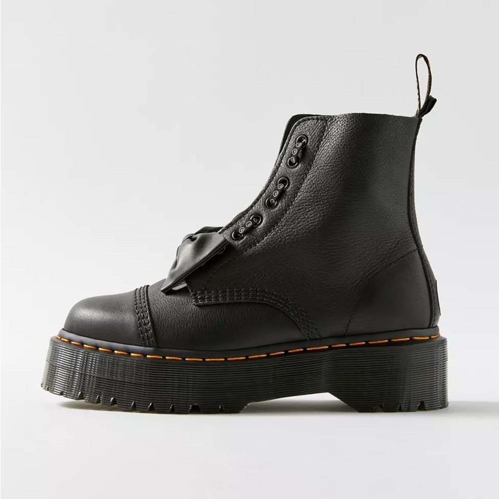 Dr. Martens | Sinclair Lazy Oaf Leather Platform Boots - Picture 10 of 11